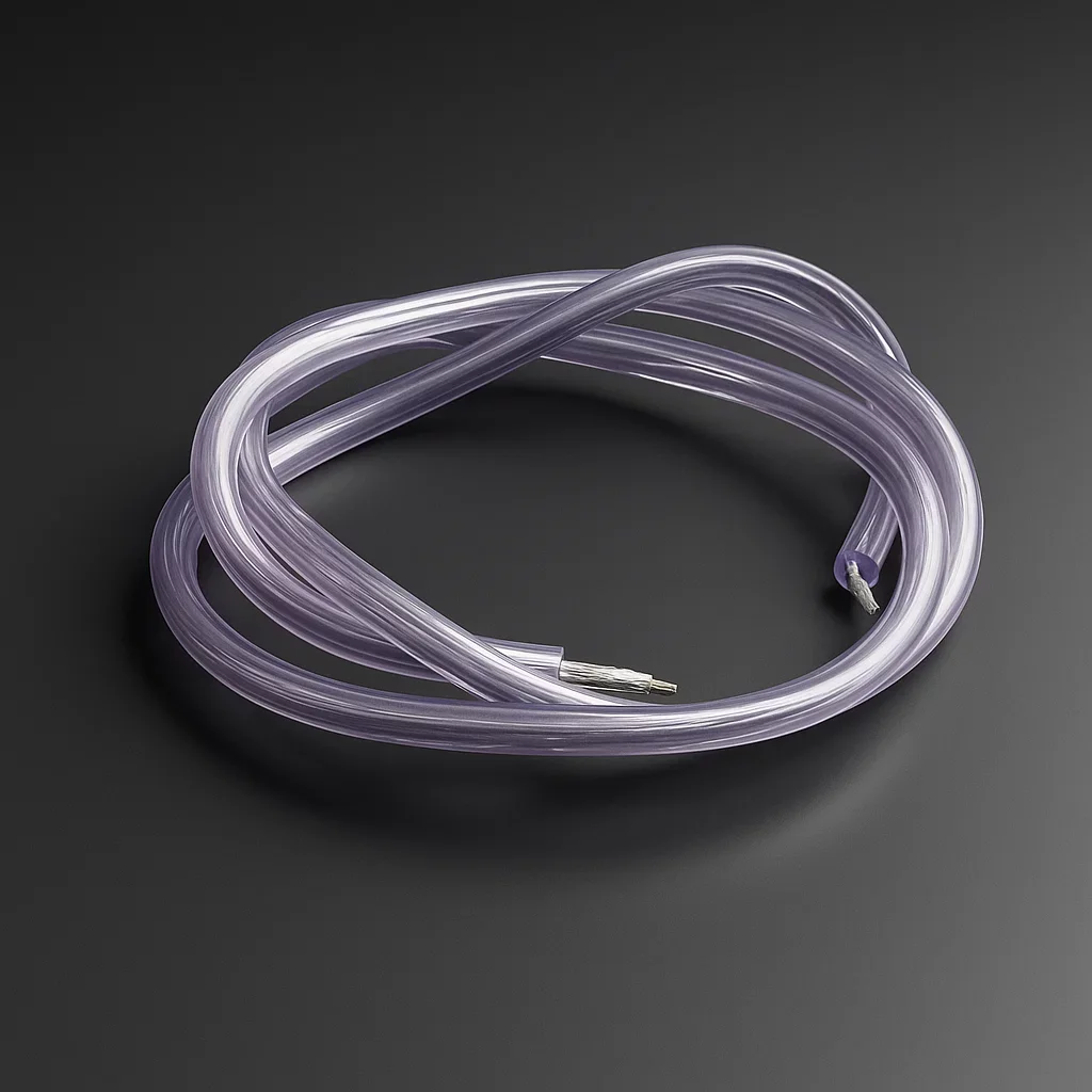 50cm 2P Kabel rund wasserdicht ohne Stecker | 2polig - für einfarbige 24V DC LED-Streifen