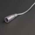 100cm wasserdichtes Verbindungskabel mit DC Buchse und DC Stecker 5.5/2.5 | 2polig - für einfarbige 24V DC LED-Streifen