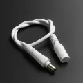 30cm Verbindungskabel verriegelbar mit DC-Buchse und DC-Stecker 5.5/2.5 | 2polig - für einfarbige 24V DC LED-Streifen