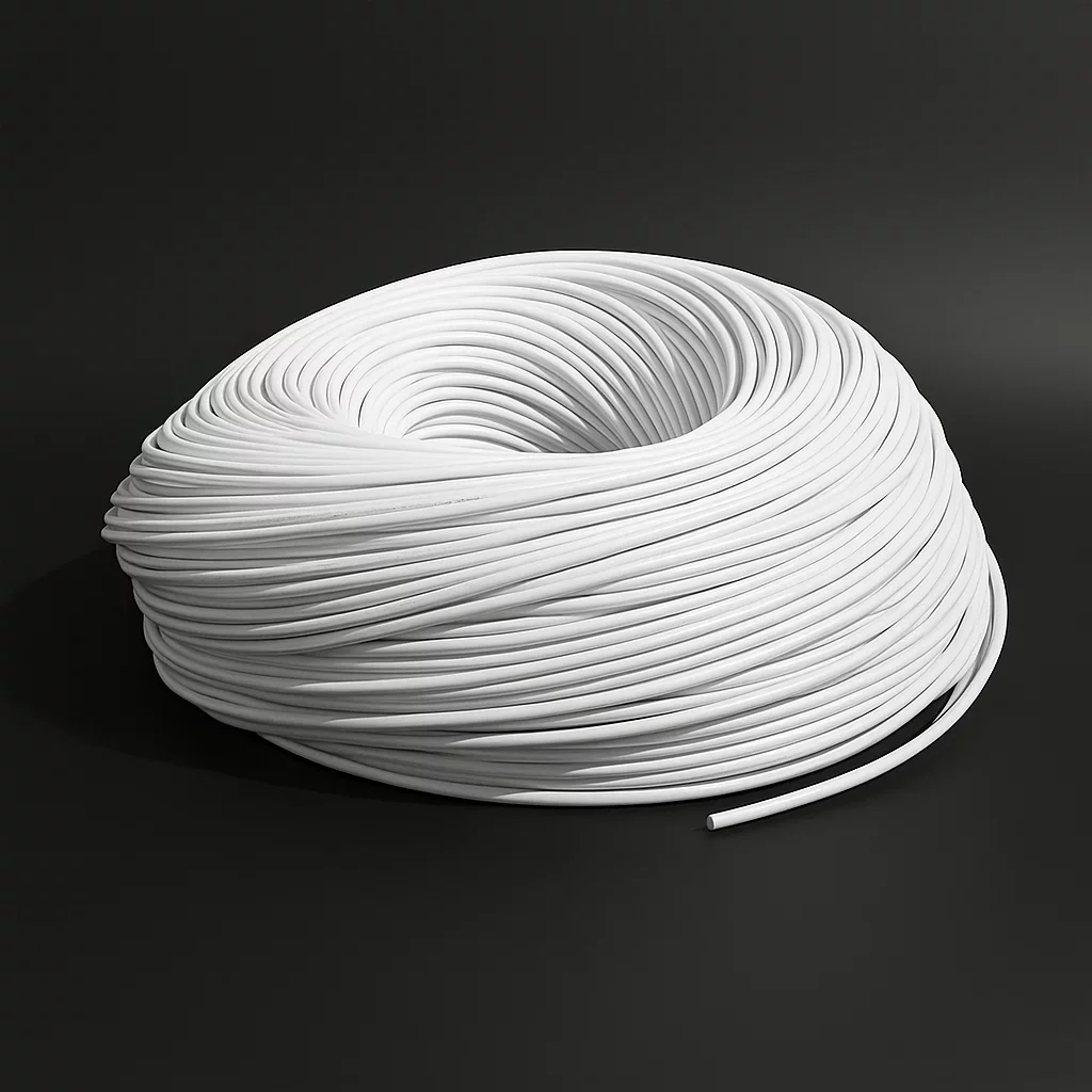 Rundkabel ohne Stecker Meterware | 2polig - für einfarbige 24V DC LED-Streifen