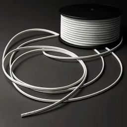 Flachkabel ohne Stecker Meterware | 2polig - für einfarbige 24V DC LED-Streifen