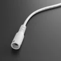 15cm Anschlusskabel verriegelbar mit DC-Buchse 5.5/2.5 einseitig offen | 2polig - für einfarbige 24V DC LED-Streifen