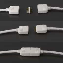 15cm Quick-Ausgangskabel einseitig offen | 5polig - für RGBW LED-Streifen