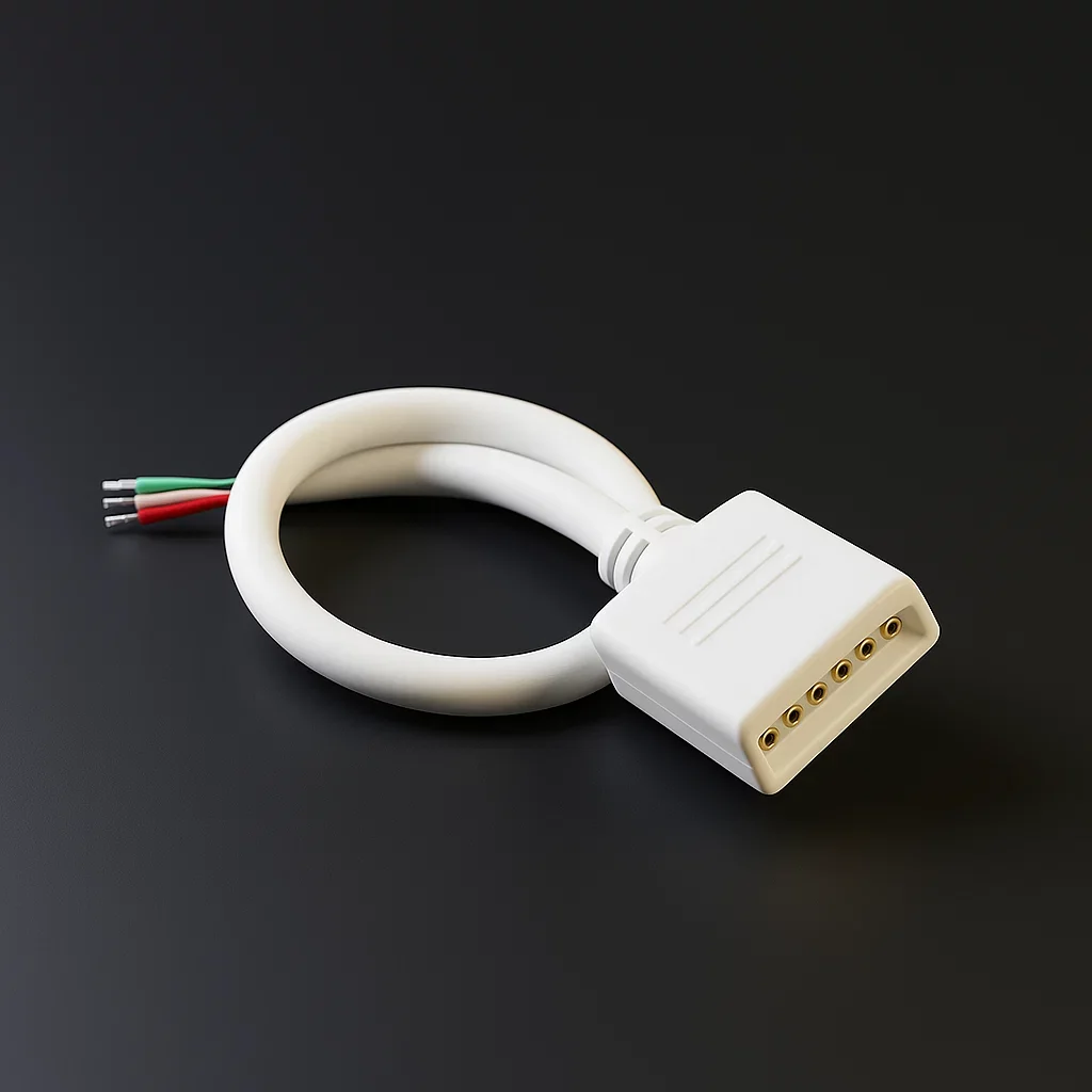 15cm Quick-Anschlusskabel einseitig offen | 6polig - für RGB&CCT LED-Streifen