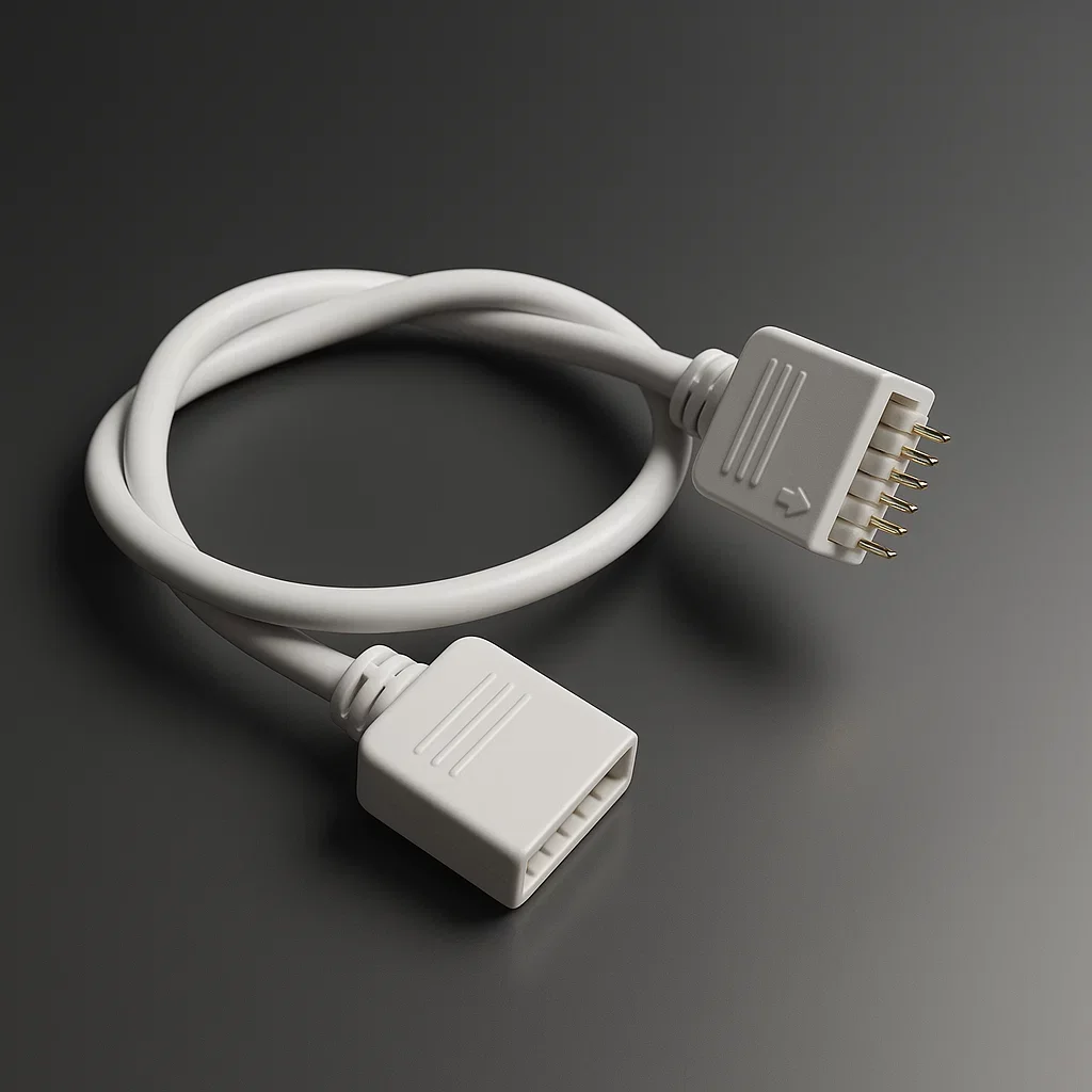 30cm Quick-Verbindungskabel | 6polig - für RGB&CCT LED-Streifen