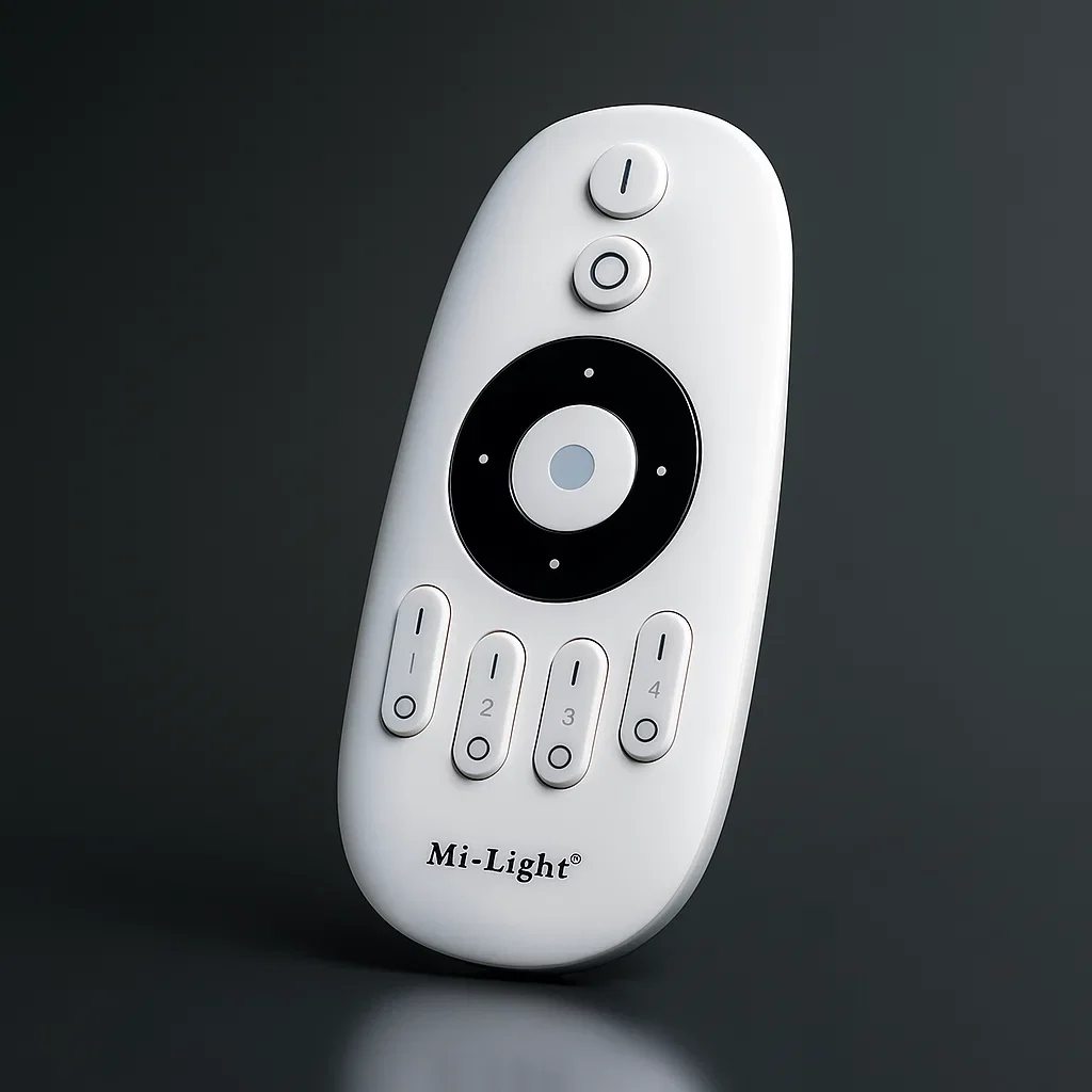4 Zonen Funk Hand-Fernbedienung | für einfarbige und CCT LED-Dimmer | 2.4GHz MiBoxer