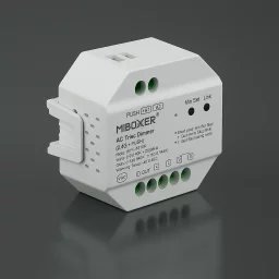 230V LED-Dimmer Triac-Dimmer & 4-Zonen Handfernbedienung - SET | für einfarbige 230V-LED-Streifen | 2.4GHz MiBoxer