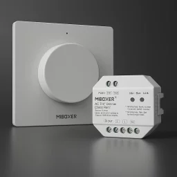 230V LED Drehdimmer Triac-Dimmer & 2.4 GHz Funk...