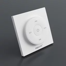 230V LED-Dimmer Triac-Dimmer & 2.4 GHz Wand- oder Handfernbedienung magnetisch - SET | für einfarbige 230V-LED-Streifen | MiBoxer