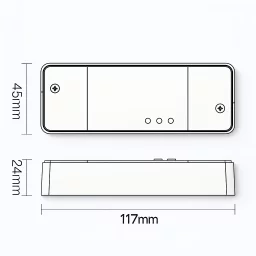 230V LED-Dimmer Triac-Dimmer & 4-Zonen 2.4 GHz Wandfernbedienung - SET | für 230V LED-Streifen | 2.4GHz MiBoxer