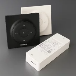 230V LED-Dimmer Triac-Dimmer & 2.4 GHz Wand- oder Handfernbedienung magnetisch - SET | für 230V LED-Streifen | 2.4GHz MiBoxer