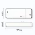 230V LED-Dimmer Triac-Dimmer & 2.4 GHz 4-Zonen Fernbedienung SLIM - SET | für 230V LED-Streifen | 2.4GHz MiBoxer