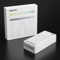 LED-Controller & 4 Zonen Touch-Wand-Panel Fernbedienung - SET | für 24VDC CCT LED-Streifen | 2.4GHz MiBoxer