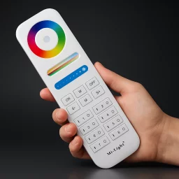 8 Zonen Touch-Hand-Fernbedienung | für RGB, RGBW...