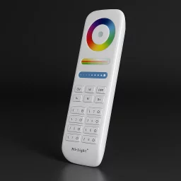 8-Zonen-Fernbedienung und LED-Controller - SET | für 24VDC RGB  RGBW  RGB+CCT LED-Streifen | 2.4GHz MiBoxer