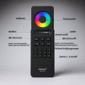LED-Controller 4 Zonen Touch-Hand-Fernbedienung - SET | für 24VDC RGB / RGBW / RGB+CCT LEDs | 2.4GHz MiBoxer
