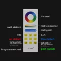 3 in 1 LED-Controller & Touch-Fernbedienung - SET | für 24VDC RGB / RGBW / RGB+CCT LED-Streifen | 2.4GHz MiBoxer