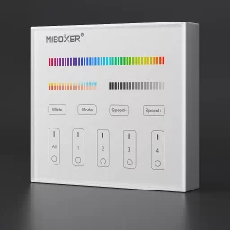 RGB&CCT Touch-Wand-Panel 4 Zonen | für...