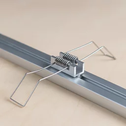 LED-Einbau-Profil RESESSED, versenkbar in Decke & Wand, breit und tief, ALU silber eloxiert, Diffusor weiß mattiert opal - für LED-Streifen bis 18mm Breite