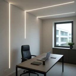 LED Einputz Profil PLASTER für Trockenbau Wände & Decken, schmal, ALU silber eloxiert, diffuse Abdeckung - für LED Streifen bis 14mm Breite