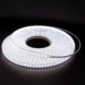 LED-Streifen 230V -- 120 × 2835 LEDs/m - 6300 K tageslichtweiß - wasserfest IP65 - dimmbar - nach Maß ab 10 cm bis 25 Meter
