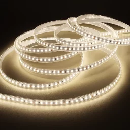 LED-Streifen 230V -- 120 × 2835 LEDs/m - 4100 K neutralweiß - wasserfest IP65 - dimmbar - nach Maß ab 10 cm bis 25 Meter