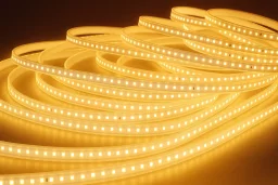 LED-Streifen 230V -- 120 × 2835 LEDs/m - 2700 K warmweiß - wasserfest IP65 - dimmbar - nach Maß ab 10 cm bis 25 Meter