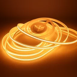 LED-Streifen 230V COB - 480 LEDs/m - 2700 K warmweiß - wasserfest IP65 - dimmbar - nach Maß von 10 cm bis 25 Meter