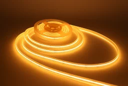 LED-Streifen 230V COB - 480 LEDs/m - 2700 K warmweiß - wasserfest IP65 - dimmbar - nach Maß von 10 cm bis 25 Meter