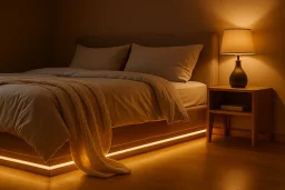 LED-Streifen 230V COB - 2-reihig mit 960 LEDs/m - 2700 K warmweiß - wasserfest IP65 - dimmbar - nach Maß ab 5 cm bis 25 Meter