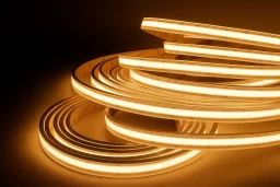 LED-Streifen 230V COB - 2-reihig mit 960 LEDs/m - 2700 K warmweiß - wasserfest IP65 - dimmbar - nach Maß ab 5 cm bis 25 Meter