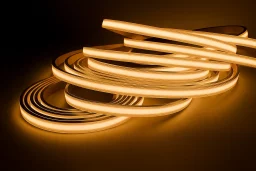 LED-Streifen 230V COB - 2-reihig mit 960 LEDs/m - 2700 K warmweiß - wasserfest IP65 - dimmbar - nach Maß ab 5 cm bis 25 Meter