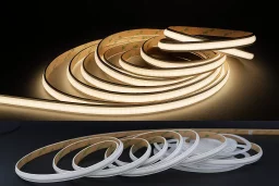 LED-Streifen 24V COB-Plus - 4000 K neutralweiß - diffus - 5 Meter - wasserfest IP65 - dimmbar