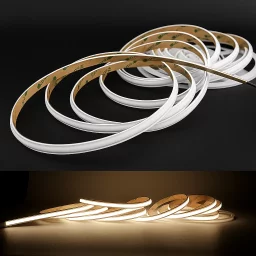 LED-Streifen 24V COB-Plus - 4000 K neutralweiß - diffus - 5 Meter - wasserfest IP65 - dimmbar