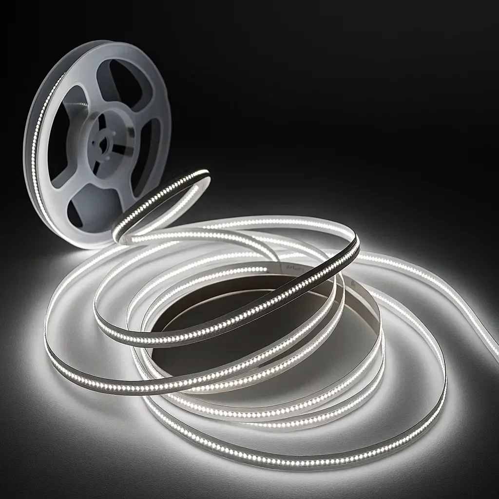 LED-Streifen 24V CRI95+ - 420 × 1808 LEDs/m - 6000 K tageslichtweiß - hoher CRI - dimmbar - nach Maß ab 1,67 cm bis 5 Meter