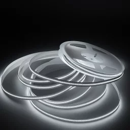 LED-Streifen 24V CRI95+ - 420 × 1808 LEDs/m - 6000 K tageslichtweiß - hoher CRI - dimmbar - nach Maß ab 1,67 cm bis 5 Meter