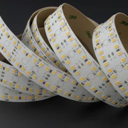 LED-Streifen 24V High-Power - 320 × 2835 LEDs/m - 6100 K tageslichtweiß - 2-reihig - 24 mm breit - dimmbar - nach Maß ab 2,5 cm bis 5 Meter