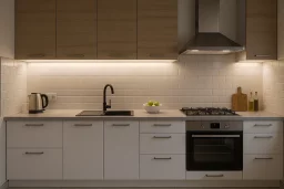 LED-Streifen 24V High-Power - 320 × 2835 LEDs/m - 4000 K neutralweiß - 2-reihig - 24 mm breit - dimmbar - nach Maß ab 2,5 cm bis 5 Meter