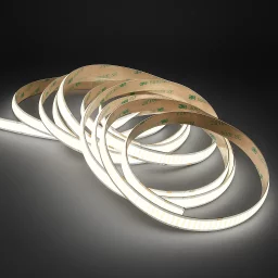 COB LED Streifen 24V - 2-reihig 600 LEDs/m - 6300 K tageslichtweiß - dimmbar - nach Maß ab 2 cm bis 5 Meter