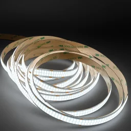 COB LED Streifen 24V - 2-reihig 600 LEDs/m - 6300 K tageslichtweiß - dimmbar - nach Maß ab 2 cm bis 5 Meter