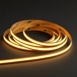 LED-Streifen 24V free CUT - 528 LEDs/m - 2700 K warmweiß - 8 mm breit - frei kürzbar - dimmbar - nach Maß ab 1 cm bis 5 Meter