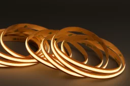 LED-Streifen 24V free CUT - 528 LEDs/m - 2700 K warmweiß - 8 mm breit - frei kürzbar - dimmbar - nach Maß ab 1 cm bis 5 Meter