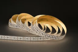 LED-Streifen 24V High Efficiency - 2-reihig mit 320 × 2835 LEDs/m - 4000 K neutralweiß - 16 mm breit - dimmbar - nach Maß ab 2,5 cm bis 5 Meter