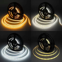 LED-Streifen 24V - COB - CCT - dualweiß - einstellbare Farbtemperatur - dimmbar - nach Maß ab 2,63 cm bis 7,5 Meter