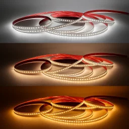LED-Streifen 24V - 240 × 2835 LEDs/m - CCT - dualweiß - einstellbare Farbtemperatur - dimmbar - nach Maß ab 5 cm bis 7,5 Meter