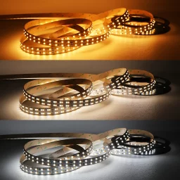 LED-Streifen 24V 2-reihig - 320 × 2835 LEDs/m - CCT...