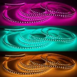LED Streifen 24V - 96 × 5050 LEDs/m - RGB - bunt farbig - bis 10 m bestellbar - dimmbar - nach Maß ab 6,25 cm bis 10 Meter