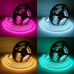 LED Streifen 24V - 96 × 5050 LEDs/m - RGB - bunt farbig - bis 10 m bestellbar - dimmbar - nach Maß ab 6,25 cm bis 10 Meter