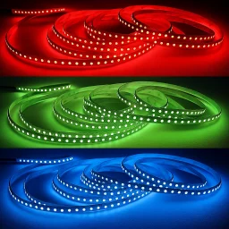 LED Streifen 24V - 96 × 5050 LEDs/m - RGB - bunt farbig - bis 10 m bestellbar - dimmbar - nach Maß ab 6,25 cm bis 10 Meter