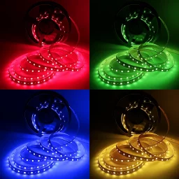 LED Streifen 24V - RGB & warmweiß - Farbwechsel - steuerbar - dimmbar - nach Maß ab 12,5 cm bis 10 Meter